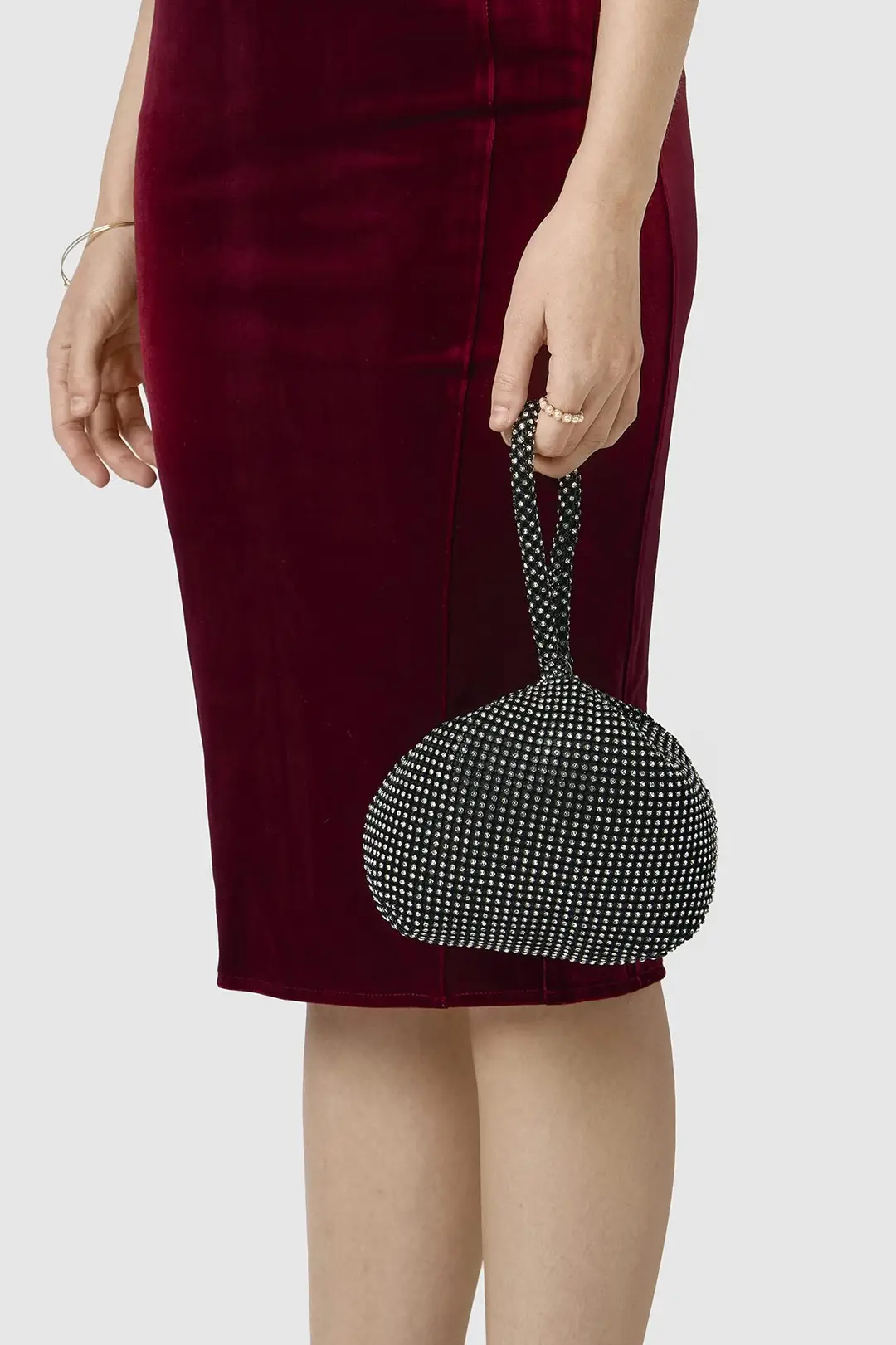 Large Mine Bag Cross-border Evening Bag Handmade Rhinestone Evening Bag Clutch Bag Banquet Bag Women's Handbag Diamond Bag — feature 22