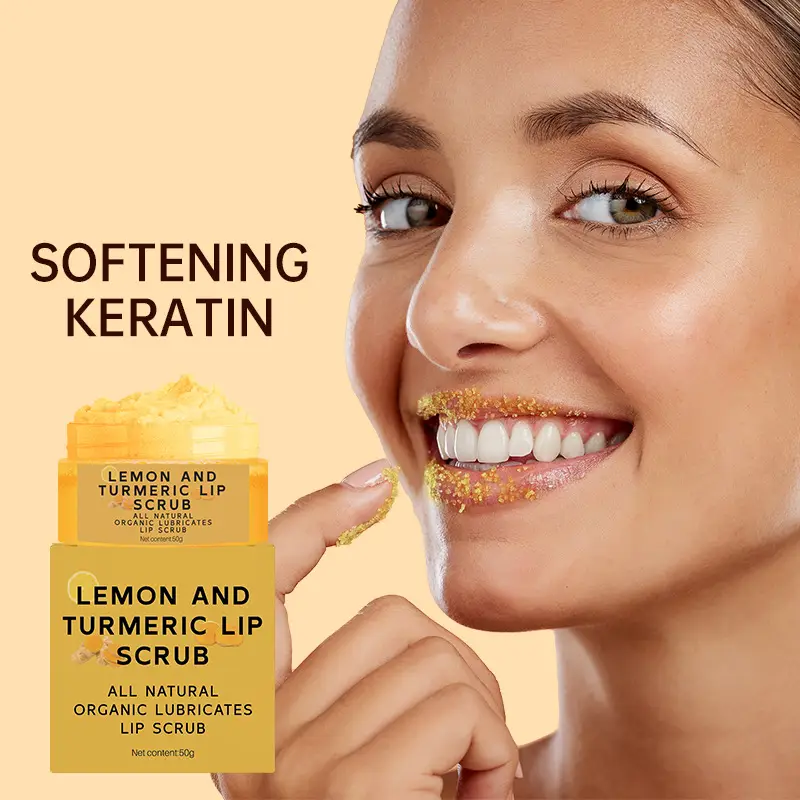 Lemon & Turmeric Lip Scrub for Dry Lips — feature 6