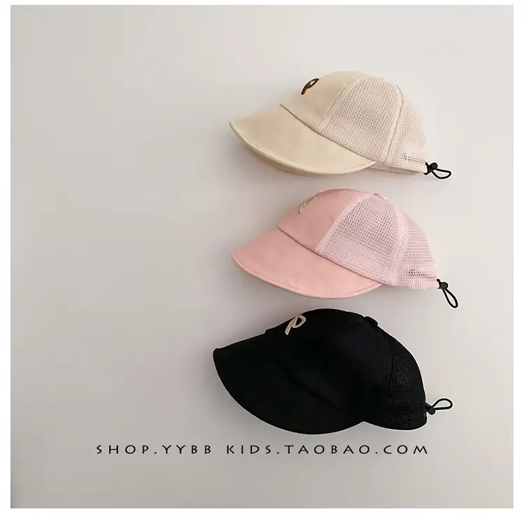 Women's Brown Mesh Baseball Cap with White Bow — feature 12