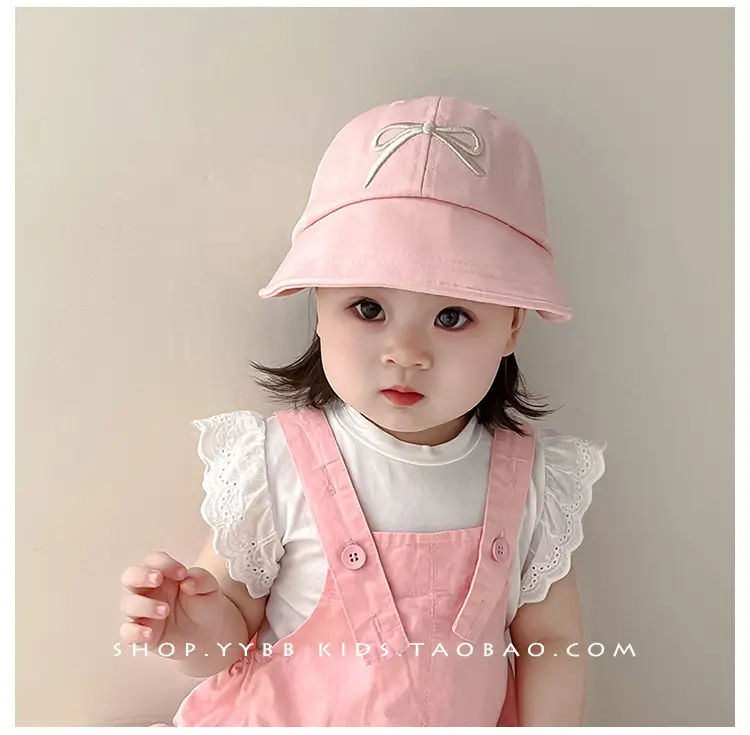Women's Brown Mesh Baseball Cap with White Bow — feature 4