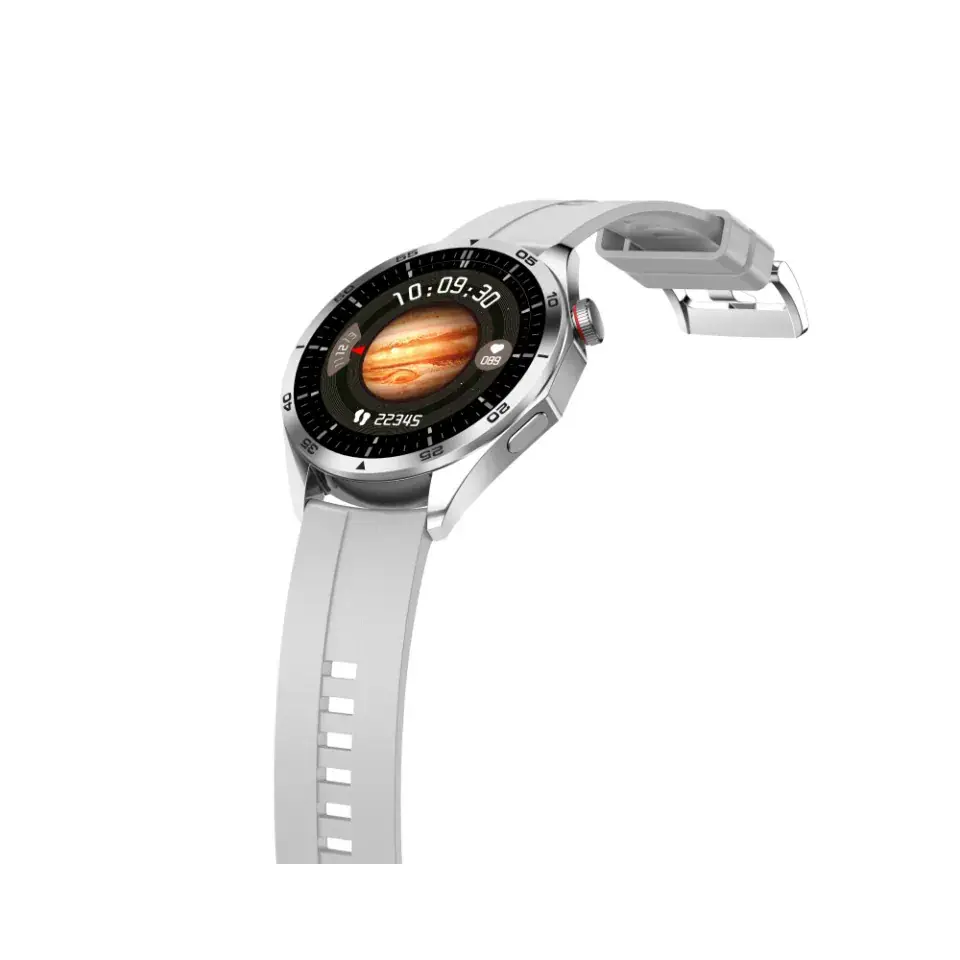HiWatch Ultra GS Smart Watch with Orange Band
