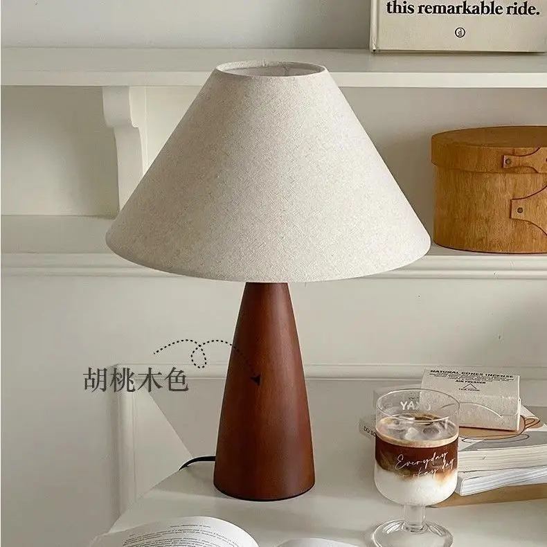 Modern Wooden Table Lamp for Bedroom & Living Room - Image 6