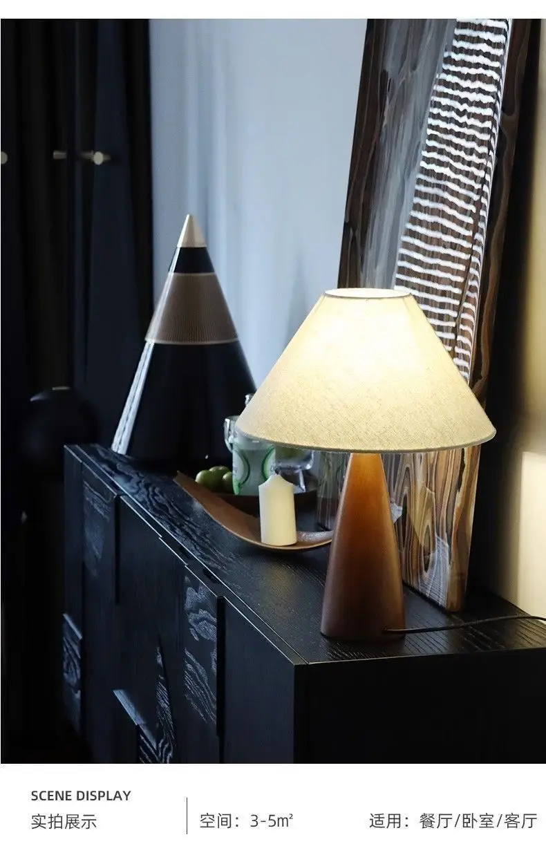 Modern Wooden Table Lamp for Bedroom & Living Room — feature 13