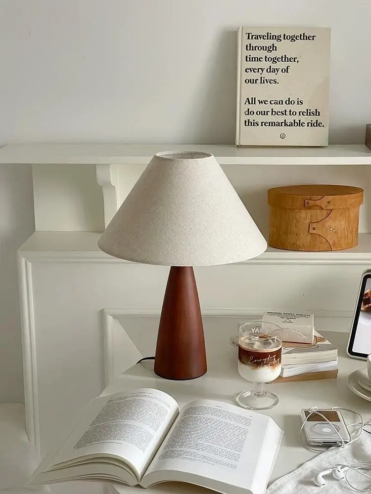 Modern Wooden Table Lamp for Bedroom & Living Room — feature 6