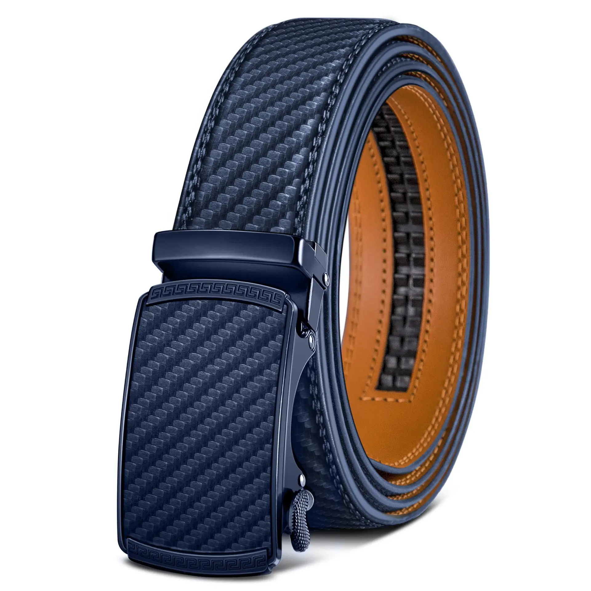 Ultra-Flexible Black Belt with Automatic Buckle - Image 11