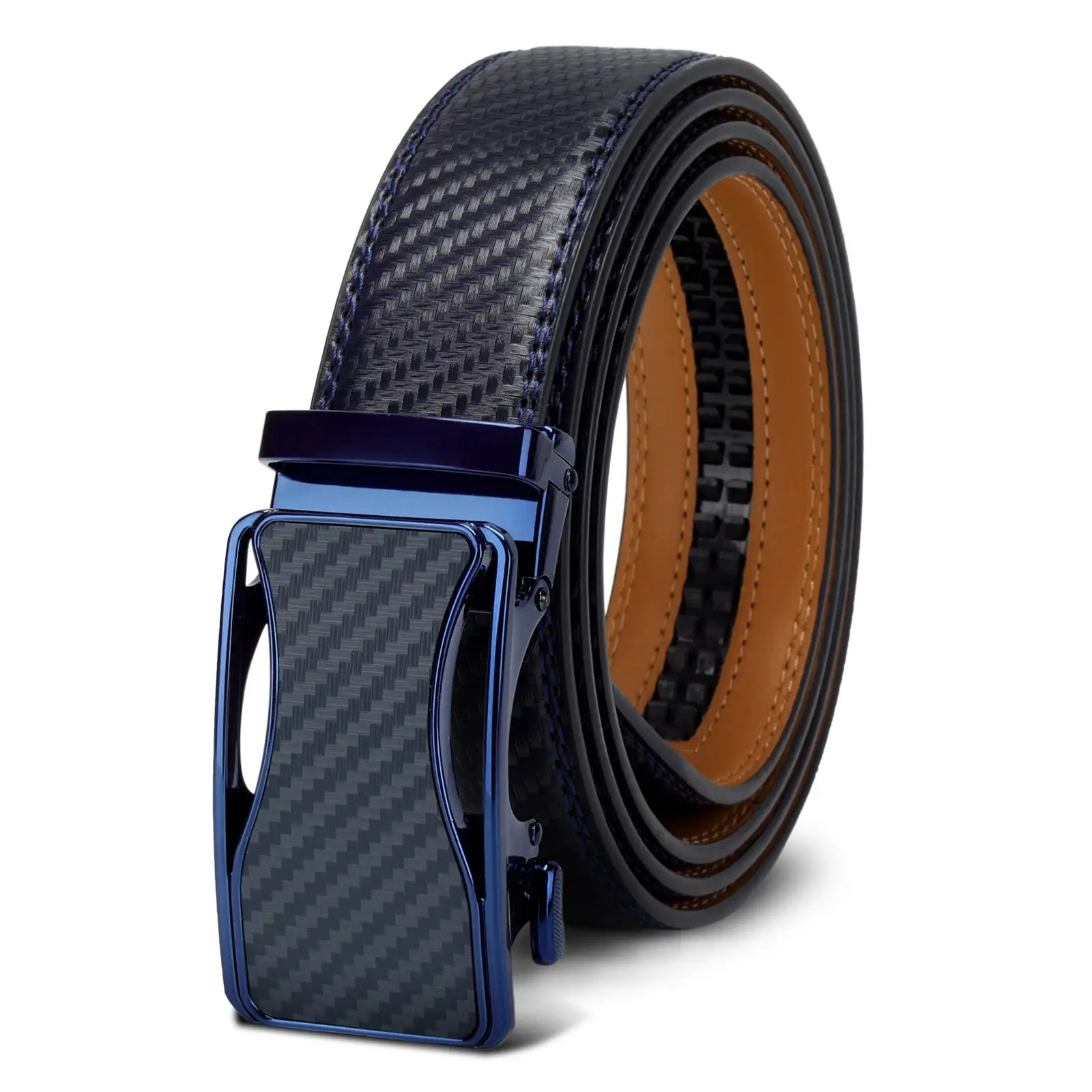 Ultra-Flexible Black Belt with Automatic Buckle - Image 3