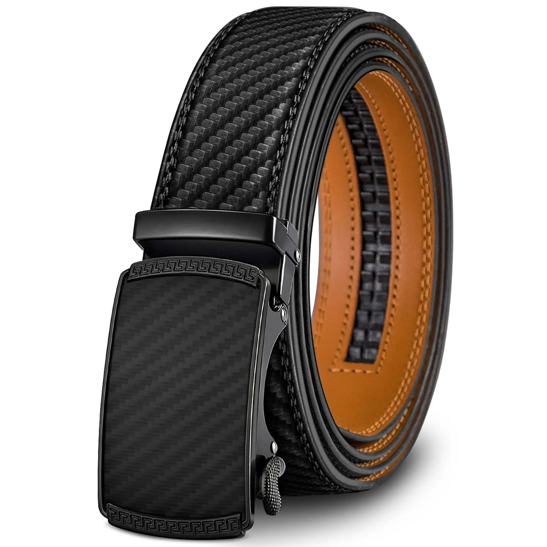 Ultra-Flexible Black Belt with Automatic Buckle - Image 6
