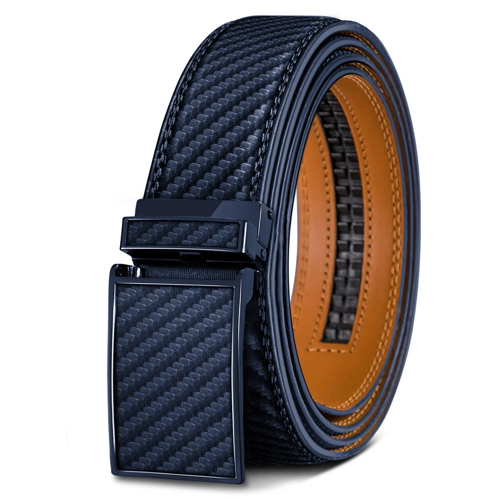 Ultra-Flexible Black Belt with Automatic Buckle - Image 7