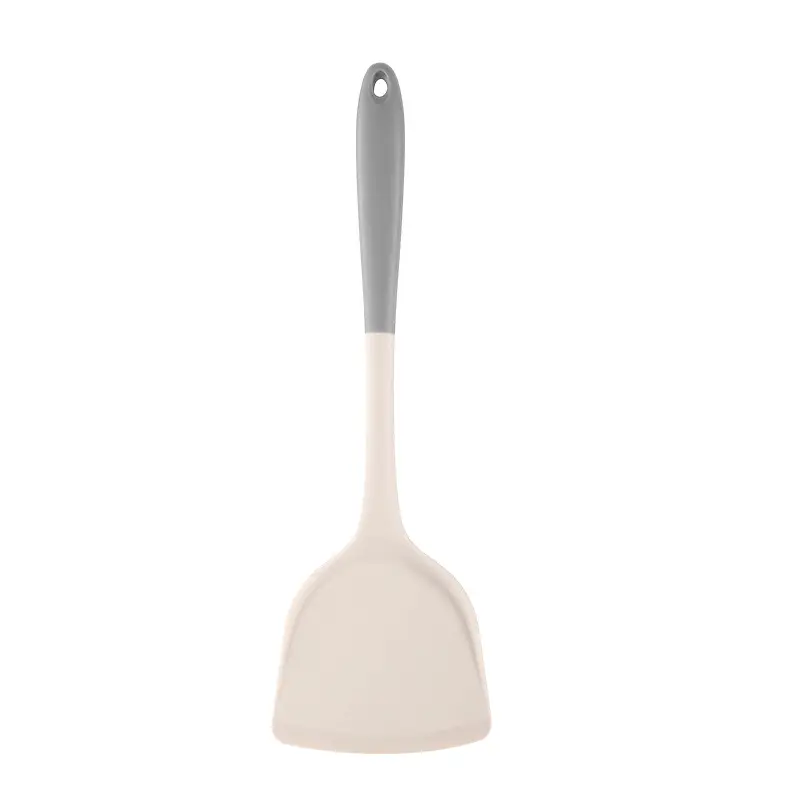 Silicone kitchenware cooking spatula soup spoon colander rice spoon colander suit silicone spatula food grade high temperature resistant in stock