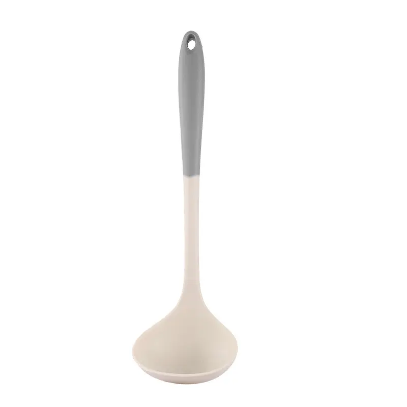 Silicone kitchenware cooking spatula soup spoon colander rice spoon colander suit silicone spatula food grade high temperature resistant in stock