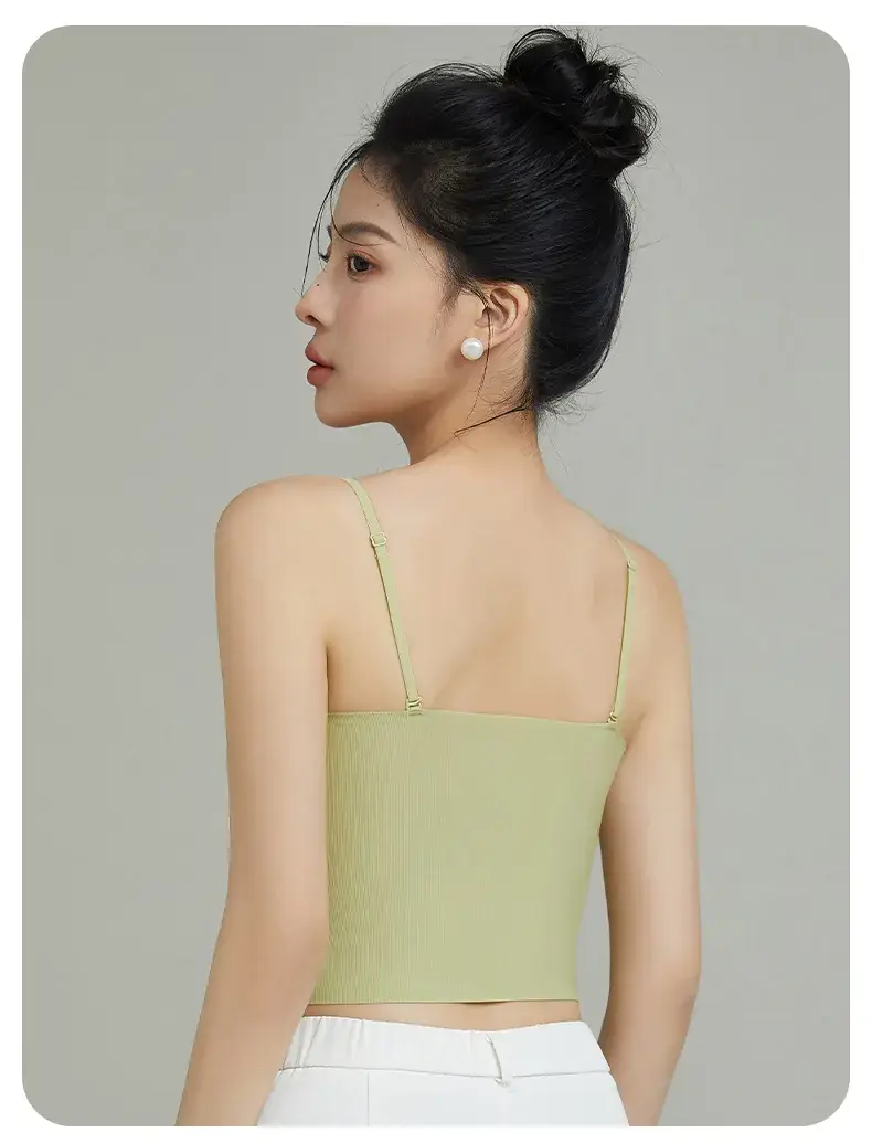 Traceless Underwear with Chest Pad Women's One-piece Small — feature 22