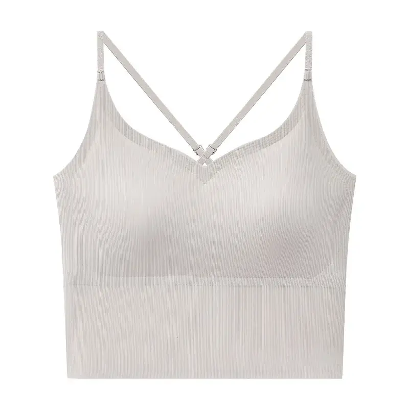 Traceless Underwear with Chest Pad Women's One-piece Small - Image 2