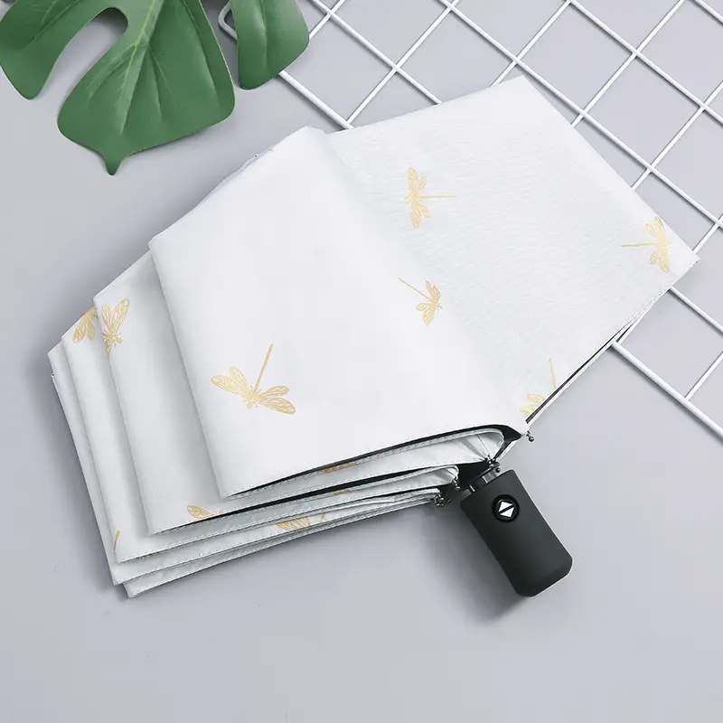 Fully Automatic Umbrella with UV Protection & Heart Design - Image 18