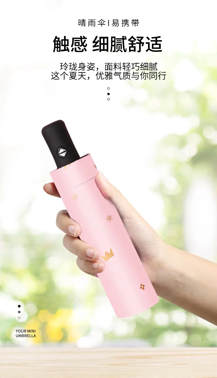 Fully Automatic Umbrella with UV Protection & Heart Design — feature 3