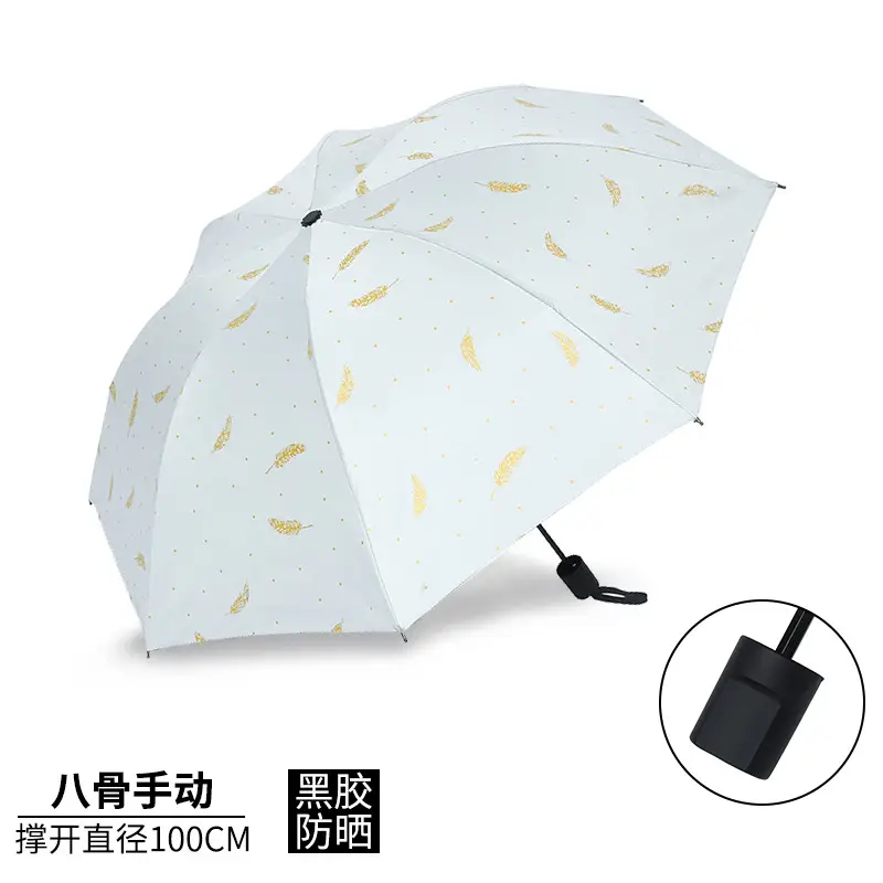 Fully Automatic Umbrella with UV Protection & Heart Design - Image 14