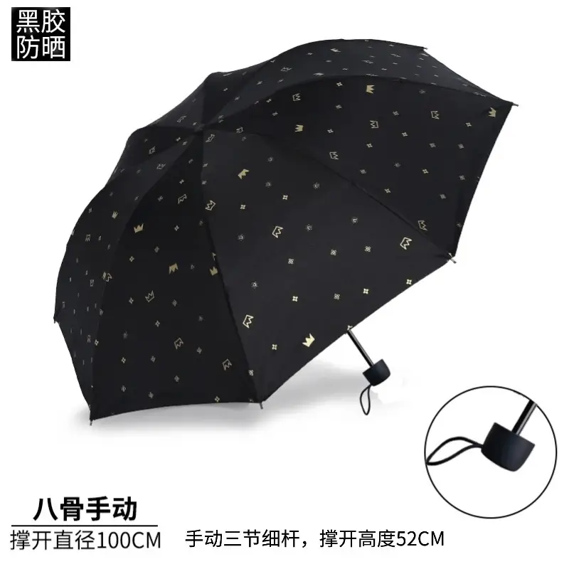 Fully Automatic Umbrella with UV Protection & Heart Design - Image 16