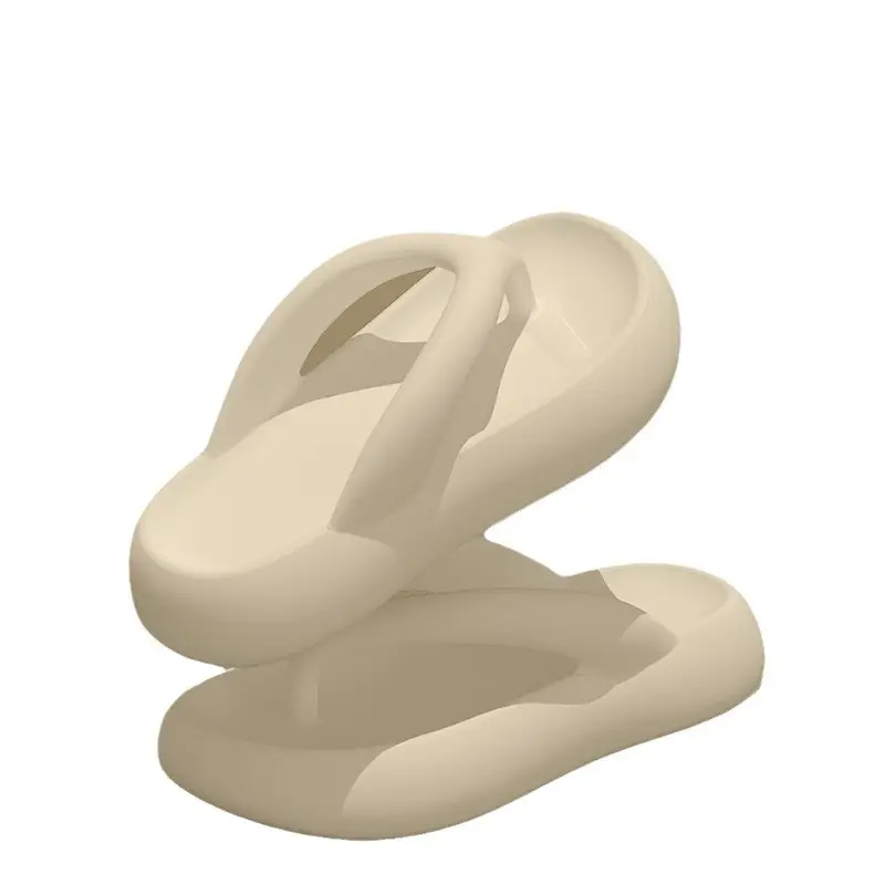Feeling Flip-flops Women's Summer New Indoor Home Bathroom Non-slip Thick Bottom Outer Wear Beach Eva Slippers Women - Image 7