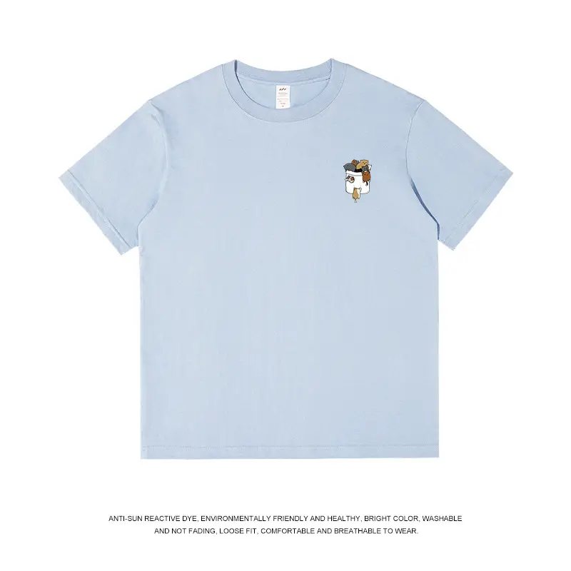 Men Printed Cotton T-Shirt White 2024 - Image 4