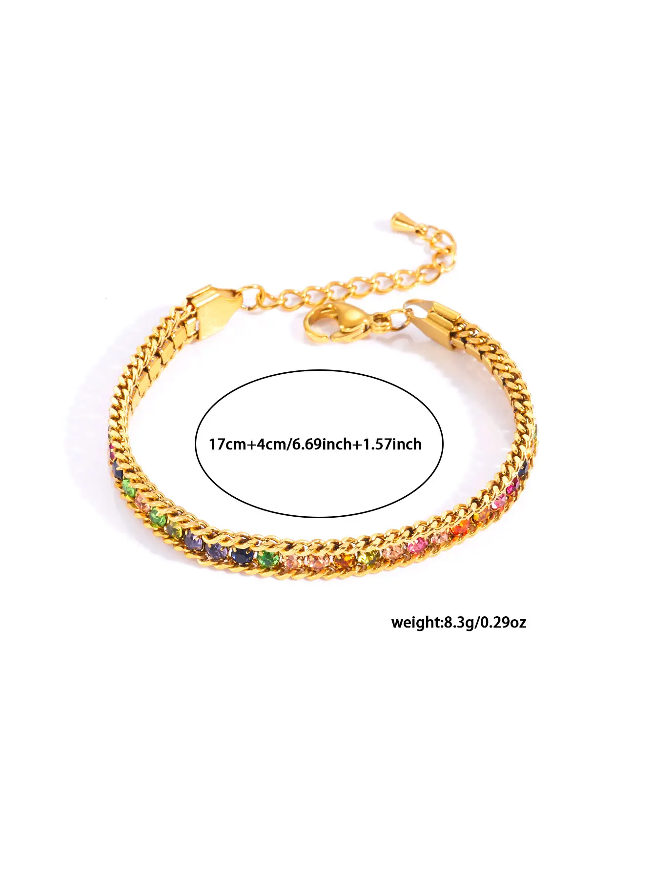 Luxury Titanium Bracelet with Micro-Inlay & Three-Layer Design — feature 14