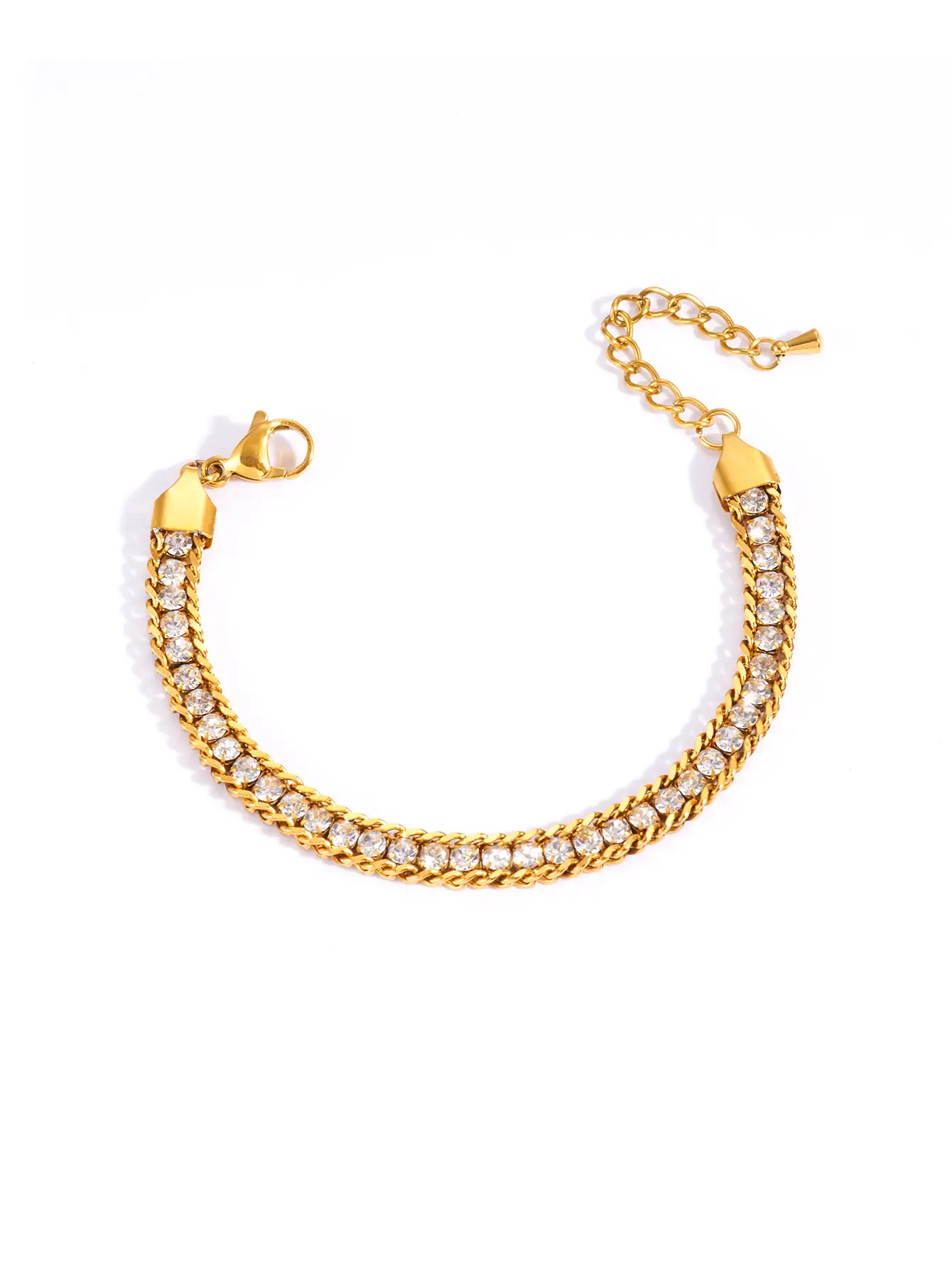 Luxury Titanium Bracelet with Micro-Inlay & Three-Layer Design — feature 17
