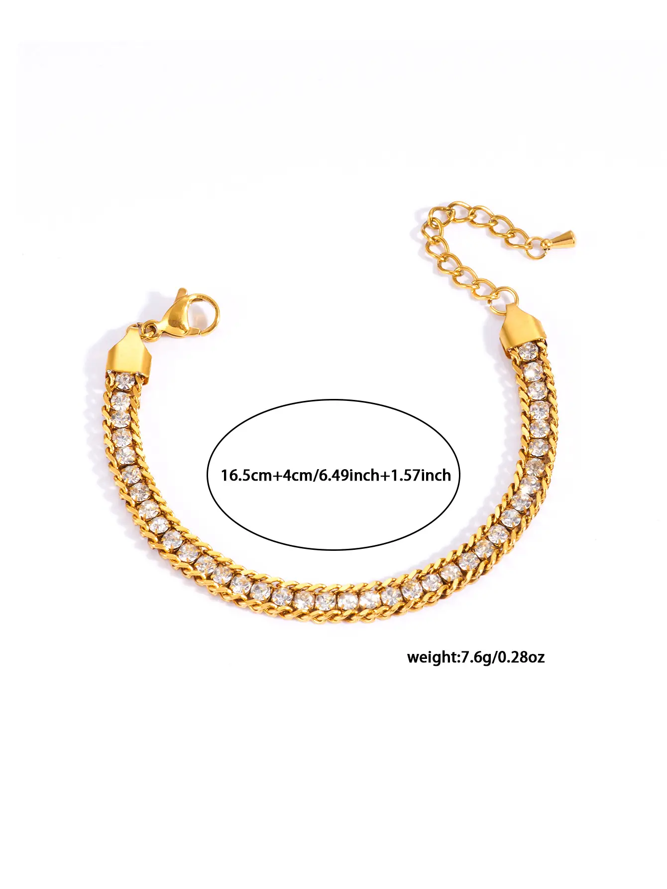 Luxury Titanium Bracelet with Micro-Inlay & Three-Layer Design — feature 18