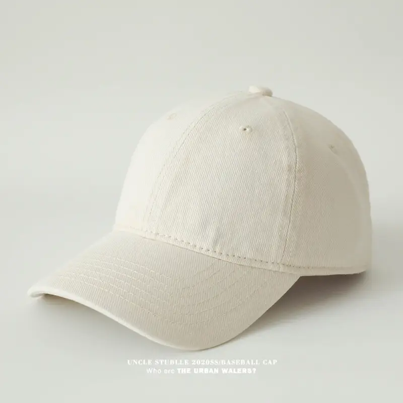 Men's Pink Baseball Cap 4 Seasons Solid Color — feature 3