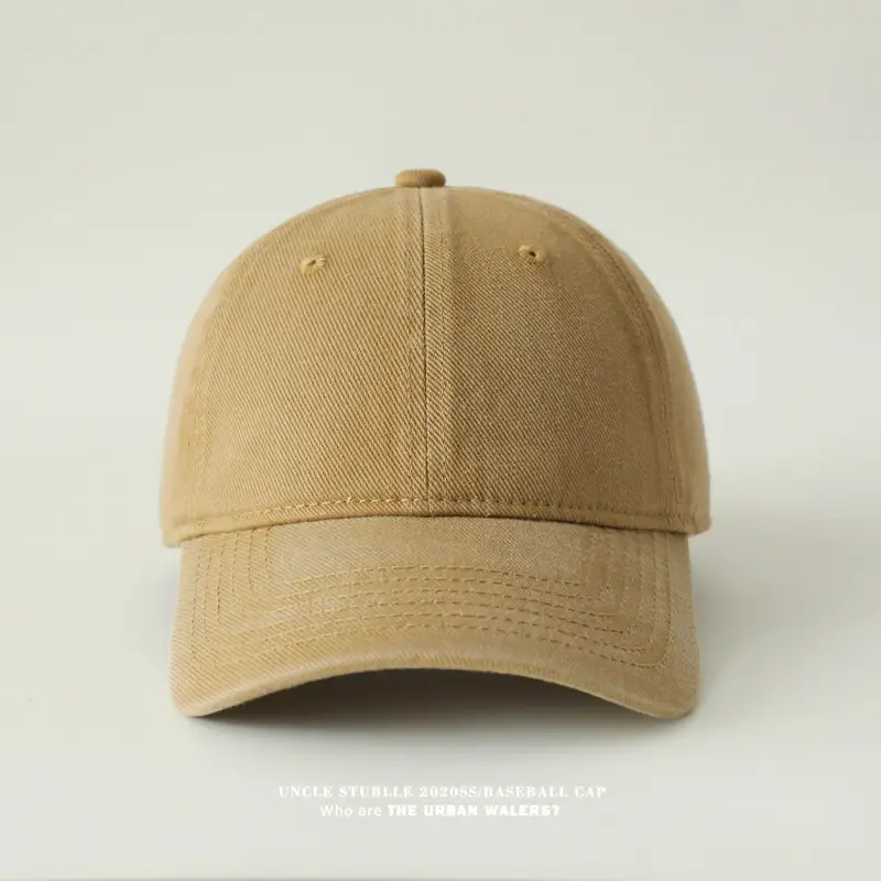 Men's Pink Baseball Cap 4 Seasons Solid Color — feature 6