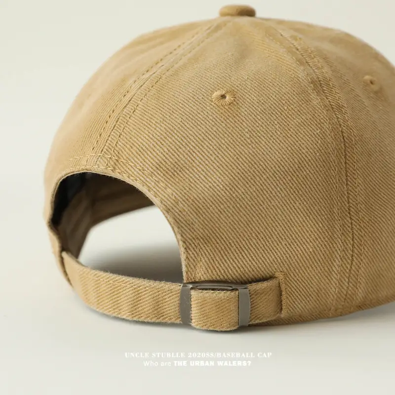 Men's Pink Baseball Cap 4 Seasons Solid Color — feature 7