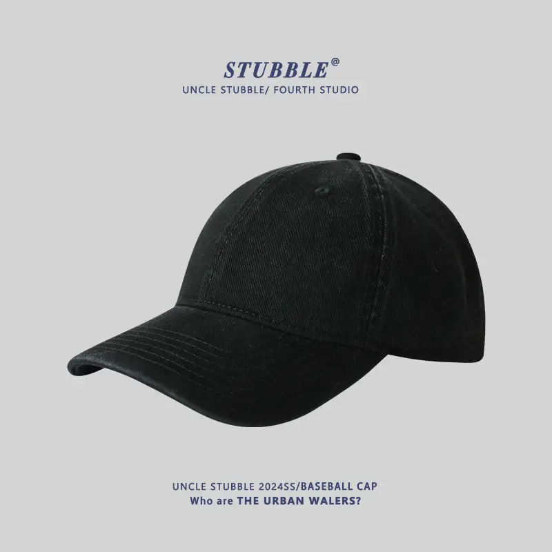 Men's Pink Baseball Cap 4 Seasons Solid Color - Image 2