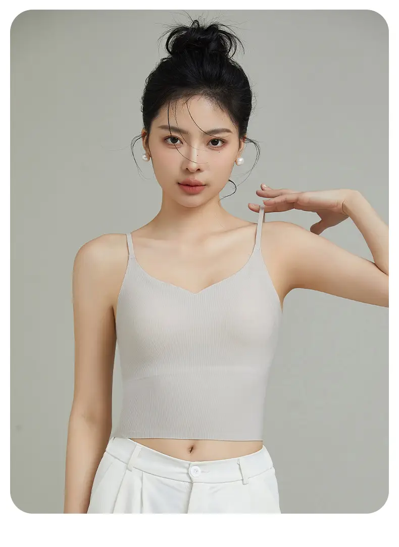 Women's Traceless Underwear Spring Sling Back Top — feature 23