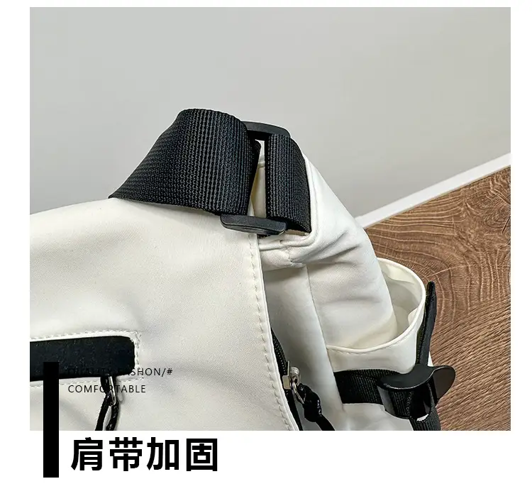White Japanese Messenger Bag for Women — feature 14