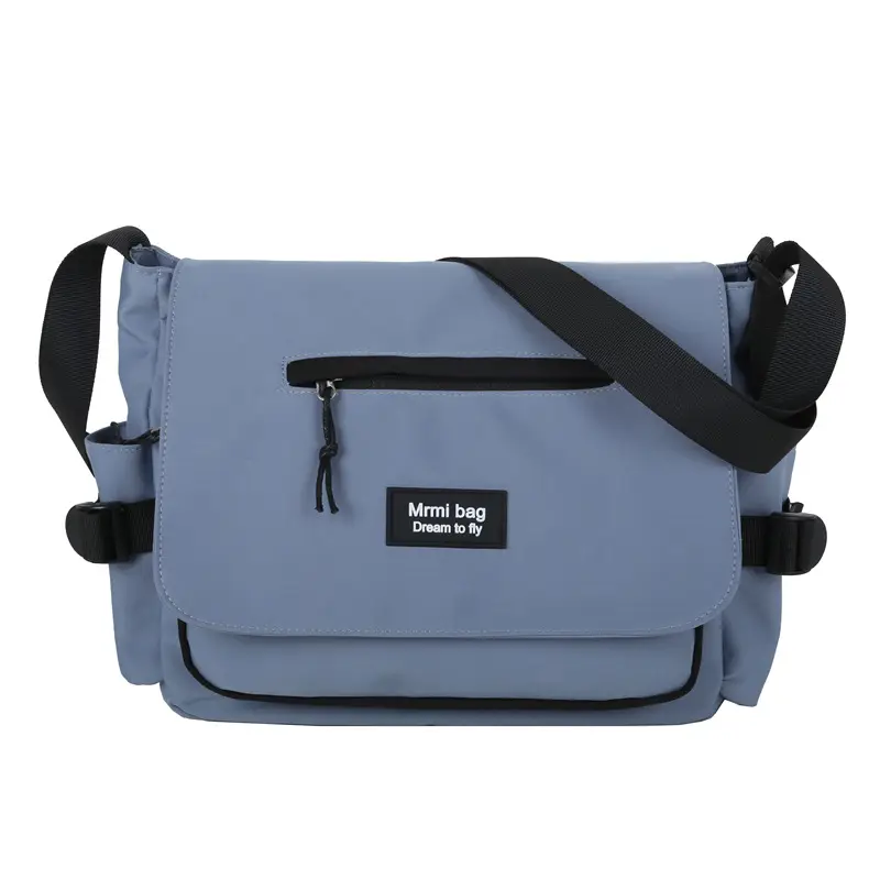 White Japanese Messenger Bag for Women - Image 3