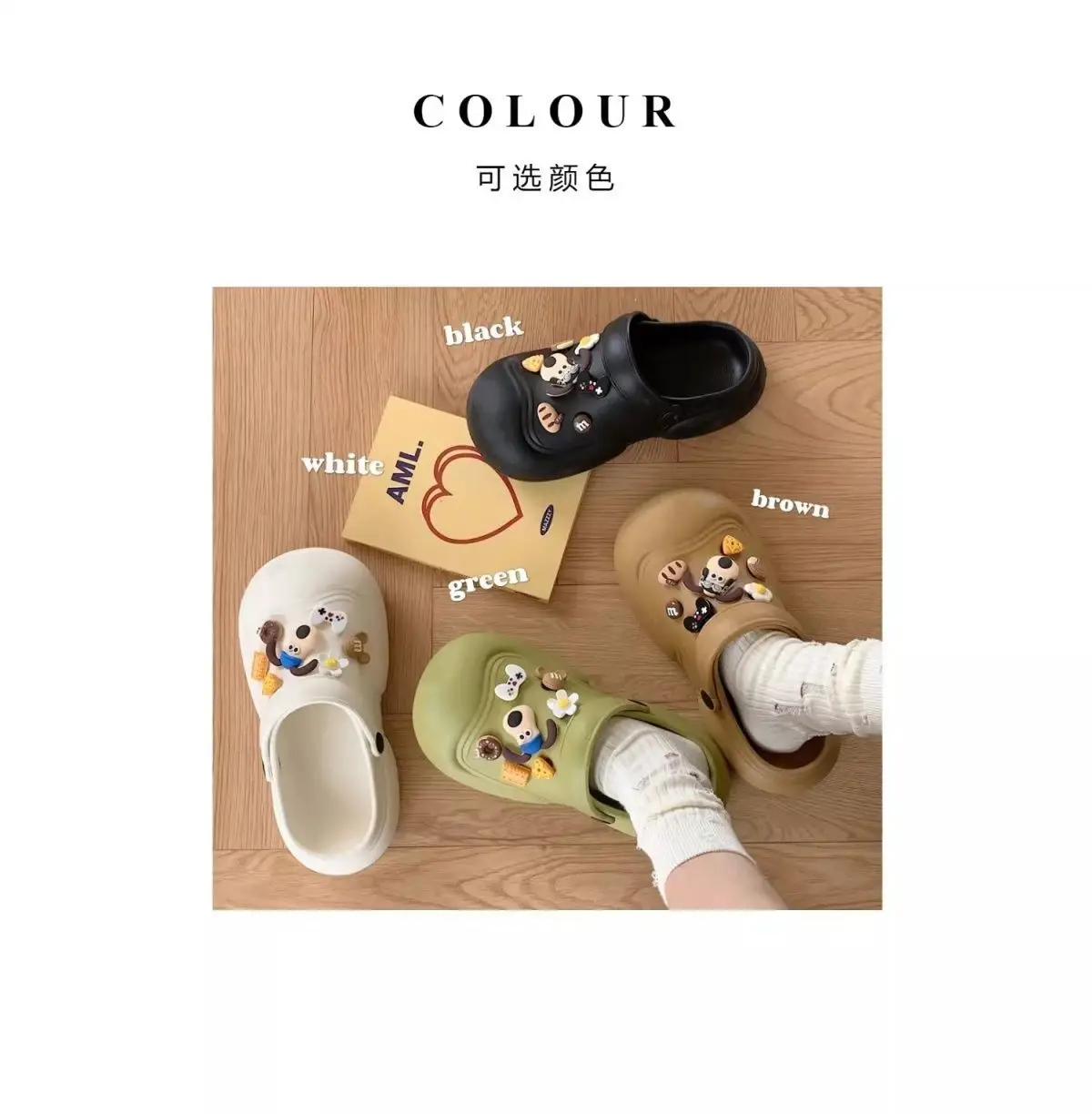 Women Cartoon Cave Sandals Summer Non-Slip — feature 3