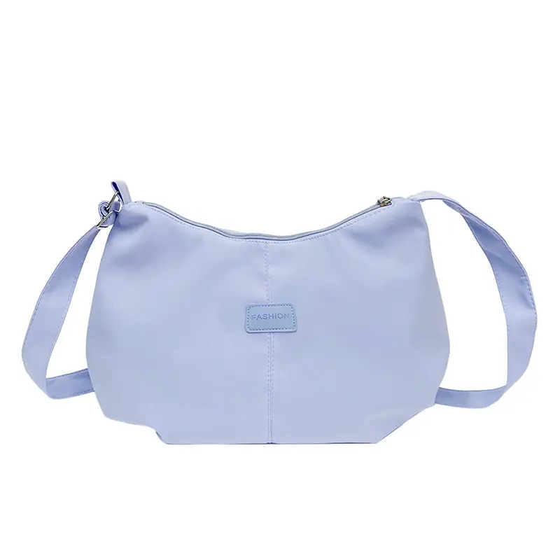 2024 Women's Nylon Shoulder Bag with Keychain