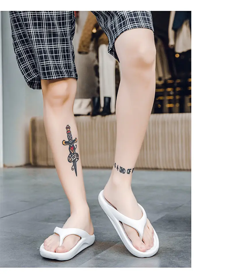 2026 New Summer Style Large Size Flip-Flops for Men, Thick-Soled Outdoor Beach Shoes, Lightweight and Breathable Couple's Flip-Flops — feature 14