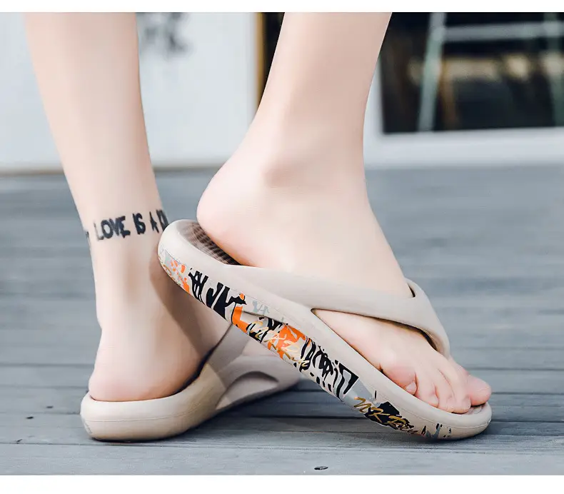 2026 New Summer Style Large Size Flip-Flops for Men, Thick-Soled Outdoor Beach Shoes, Lightweight and Breathable Couple's Flip-Flops — feature 16