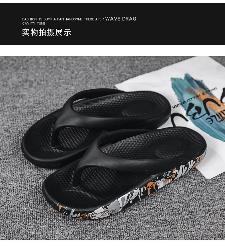2026 New Summer Style Large Size Flip-Flops for Men, Thick-Soled Outdoor Beach Shoes, Lightweight and Breathable Couple's Flip-Flops — feature 20