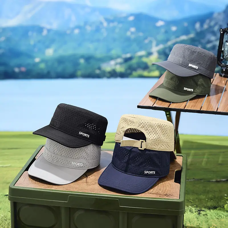 Summer Sunscreen Letter Cap for Men Outdoor Sports Camping