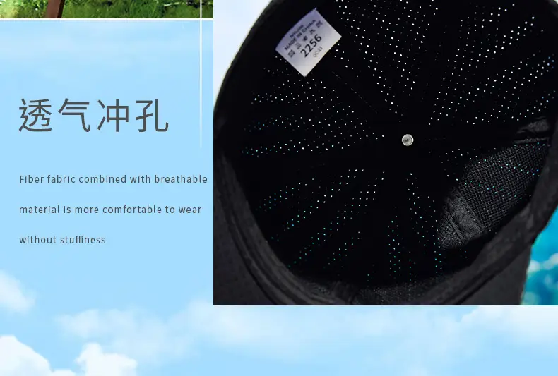 Summer Sunscreen Letter Cap for Men Outdoor Sports Camping — feature 11