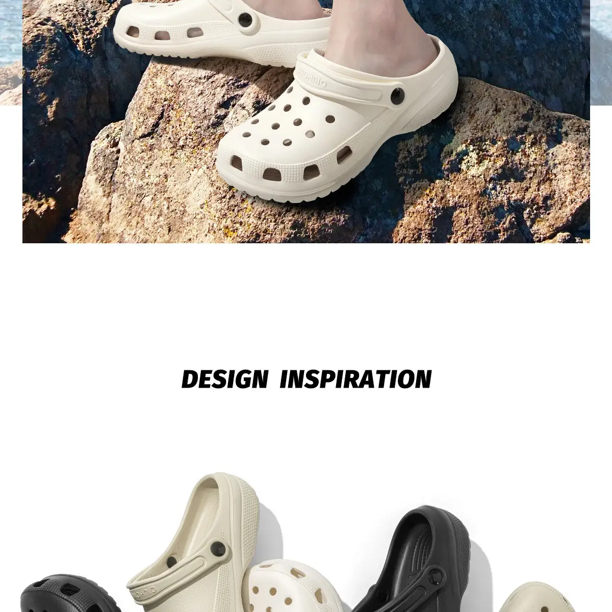 Women's Cute Cartoon Hole Slippers White 2025 — feature 3