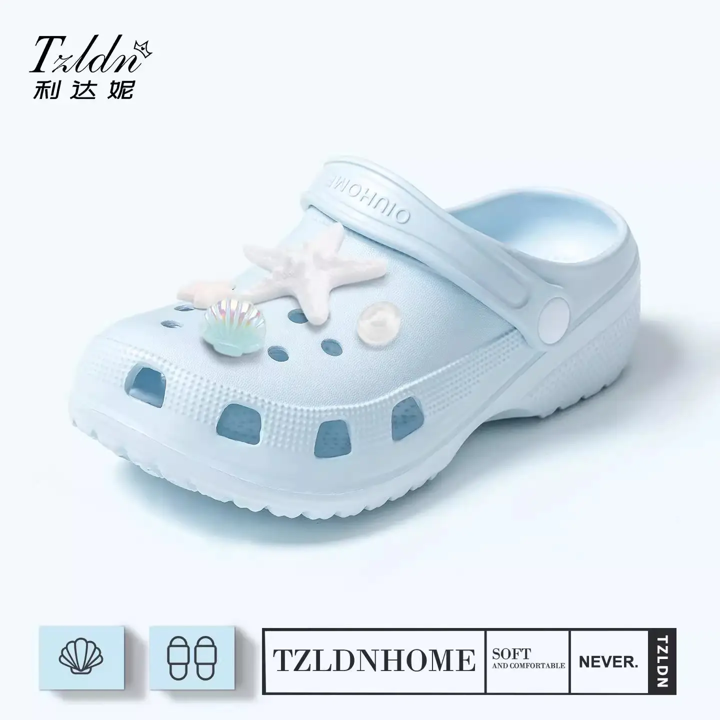 Women's Cute Cartoon Hole Slippers White 2025 - Image 33