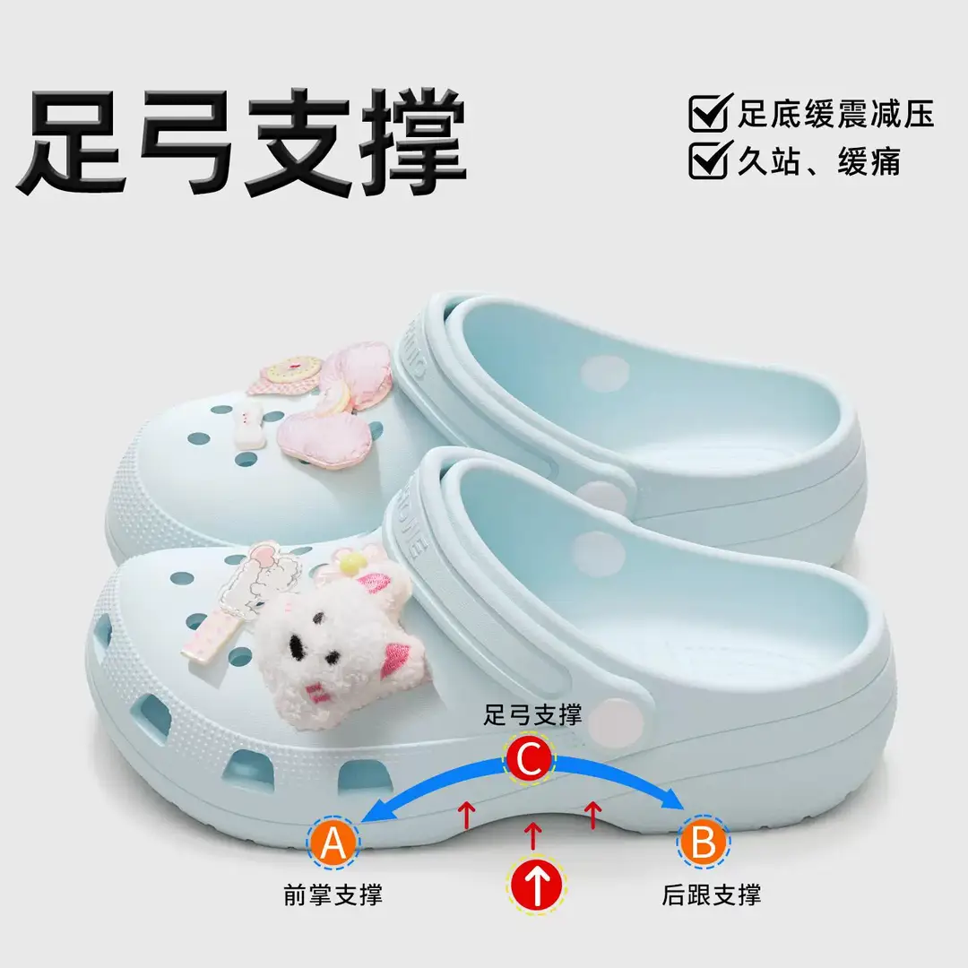 Croc-Style Shoes for Women 2026 New Model Indoor Home Non-Slip Wear-Resistant Beach Outdoor Slippers with a Soft Feel for Summer Men - Image 40