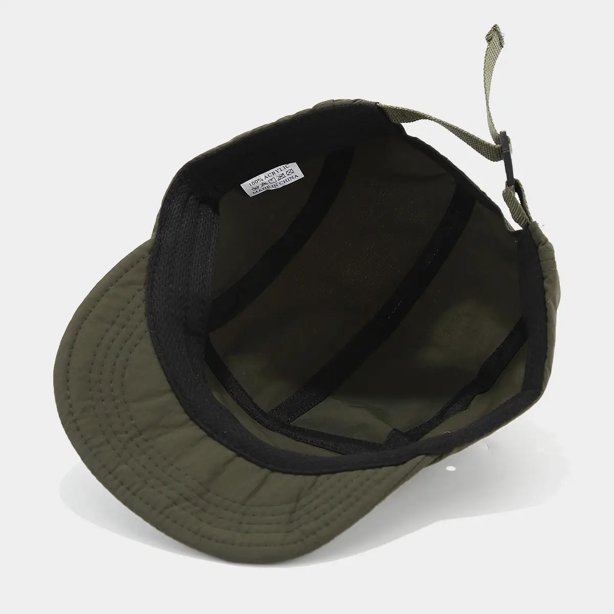 Men Gray Japanese Short-Eaves Hip-hop Cap — feature 10