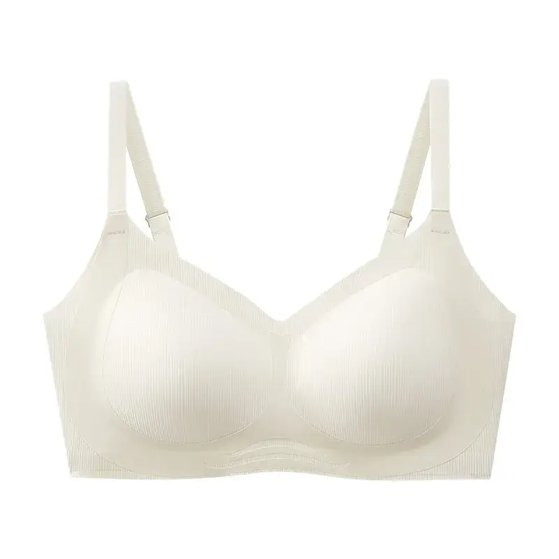 Pull-up Seamless Underwear Women's Top Non-Steel Ring Honeycomb Breathable - Image 2