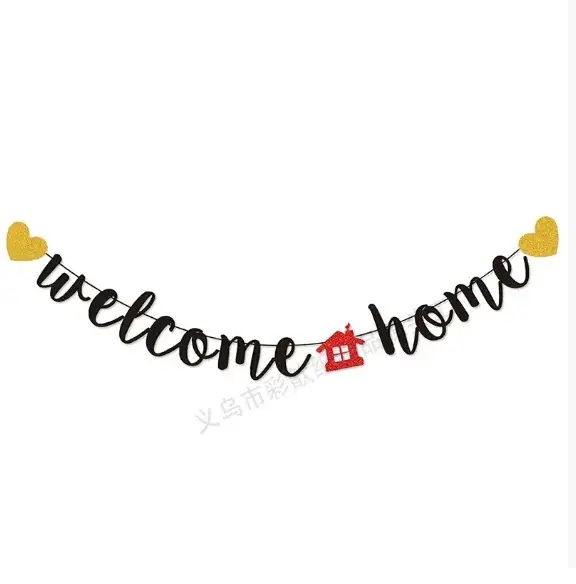 Welcome Home Decor Banner for Family Events — feature 1