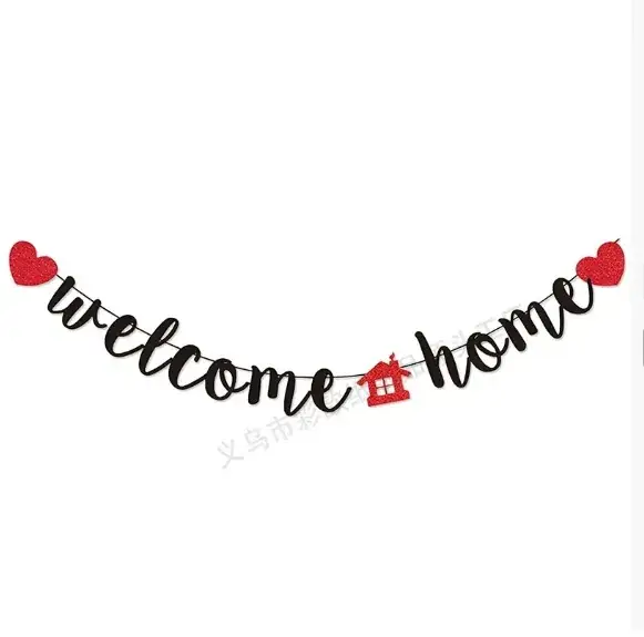 Welcome Home Decor Banner for Family Events — feature 2