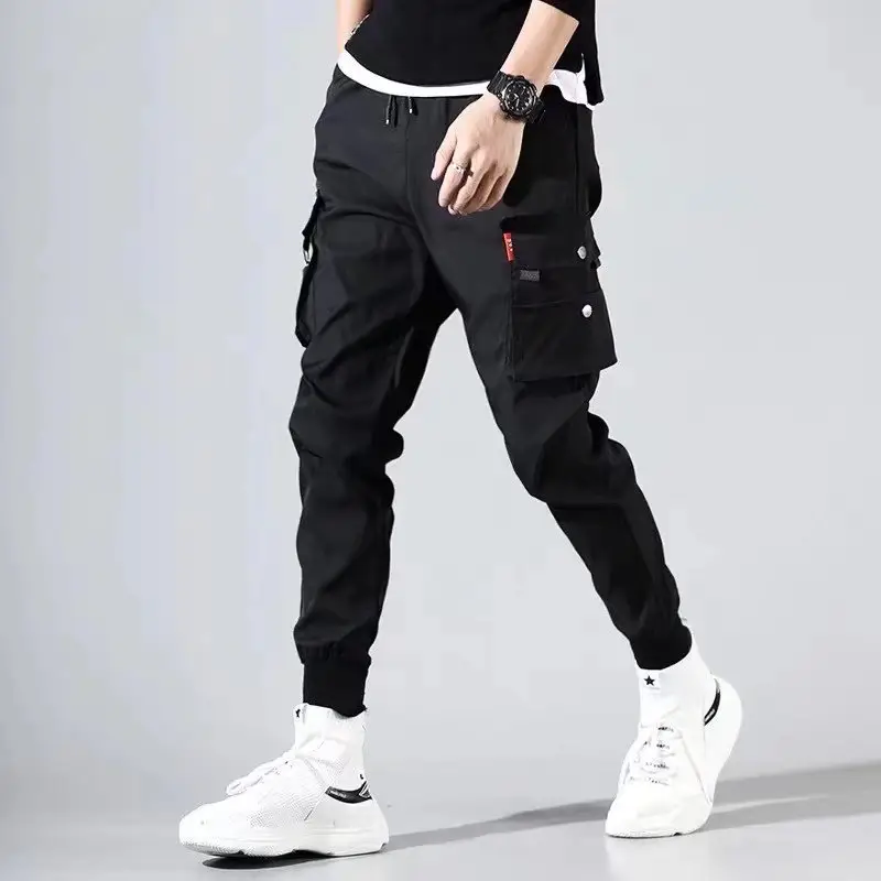 Men Black Casual Knee-Length Trousers 2024 - Image 5