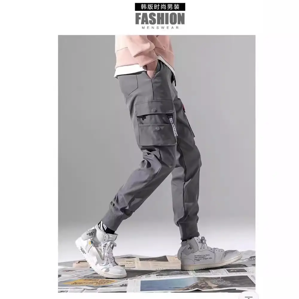 Men Black Casual Knee-Length Trousers 2024 - Image 6