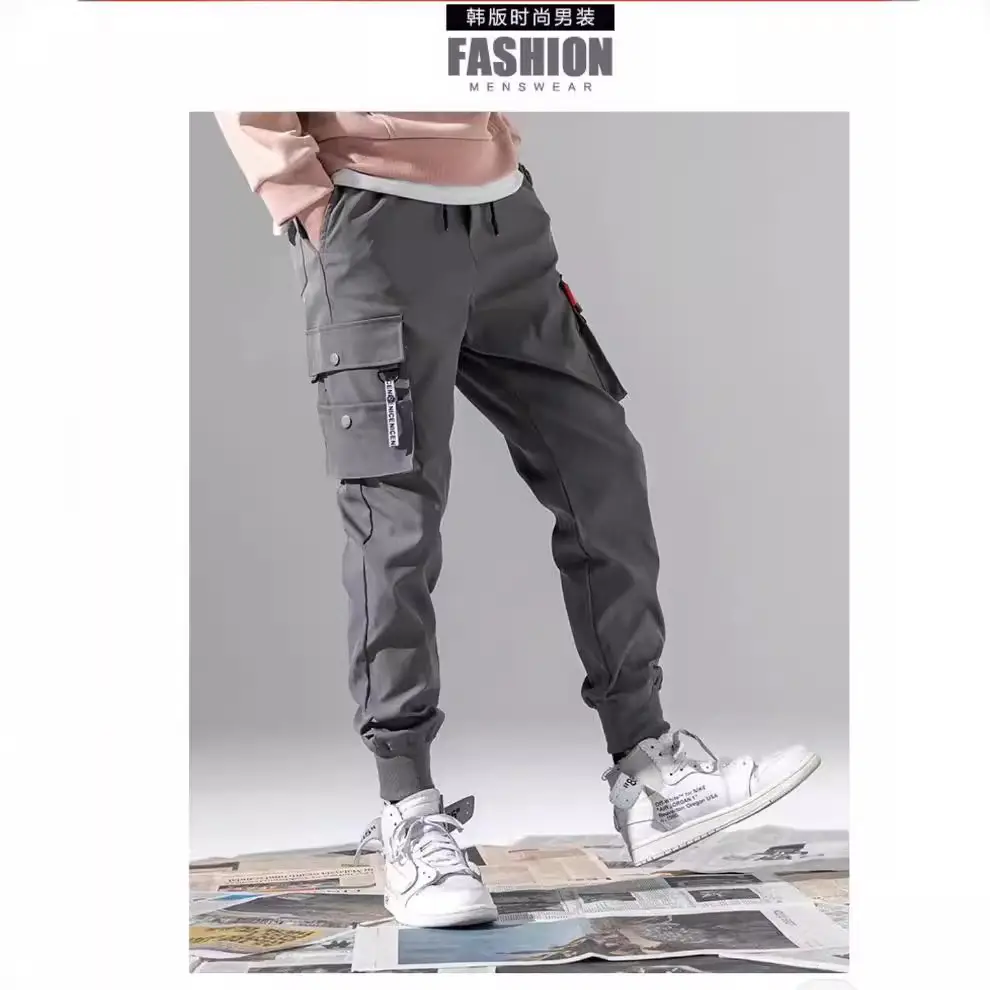 Men Black Casual Knee-Length Trousers 2024 - Image 8