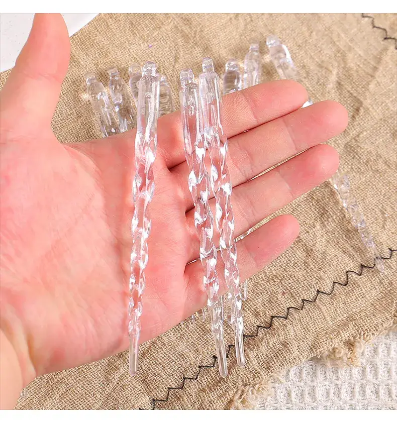 Transparent Ice Crystal Hanging Decor for Christmas Tree — feature 6